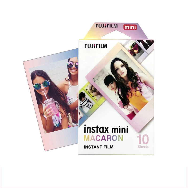 Fuji Fujifilm 3 Inch instax mini 12/11/9/8/40/90/link films white Edge for Instant color films Camera mini 8 9 11 12 Photo paper