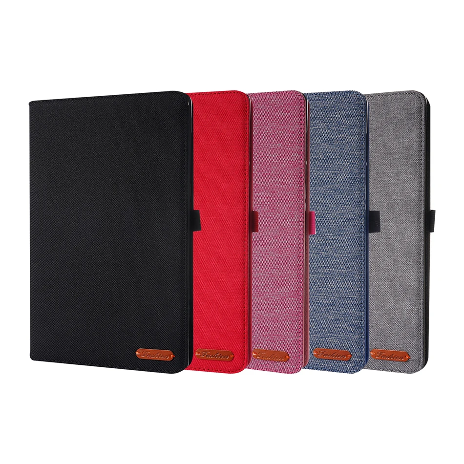 Funda trasera de TPU suave para Lenovo Tab K10 TB-X6C6F/I, 10,3 pulgadas, 2021, funda de tableta con portalápices, Funda de cuero de tela