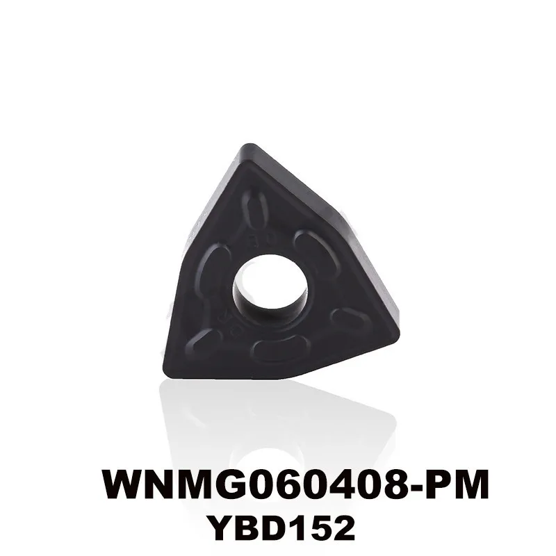 Original WNMG 060408 WNMG060408-PM YBD152 WNMG332 Carbide Inserts for MWLN External Turning Toolholder Lathe Tools Cutter