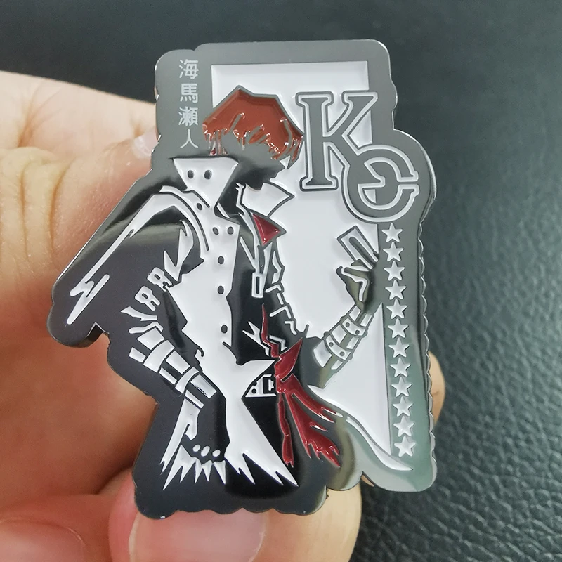 Yu-Gi-Oh Seto Kaiba spilla Legacy of the Duelist Badge innovativo programmatore di computer Pins reaction Priest Decor