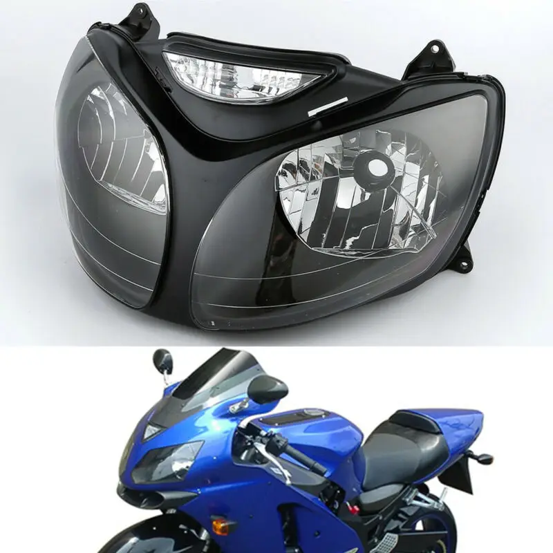 

Motorcycle Front Headlight Light Lamp For KAWASAKI Ninja ZX12R 2000-2001