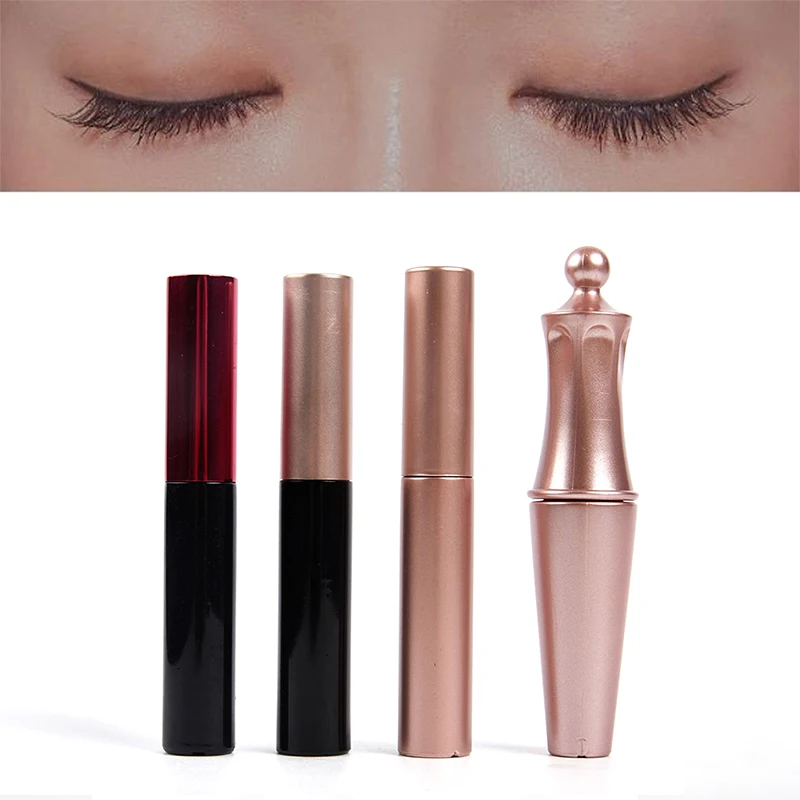 Eye Liner Goud Fles Make-Up Cosmetische Gemakkelijk Te Dragen Sneldrogende Vloeibare Magnetische Eyeliner Magnetische Vloeibare Eyeliner Waterdicht Glad