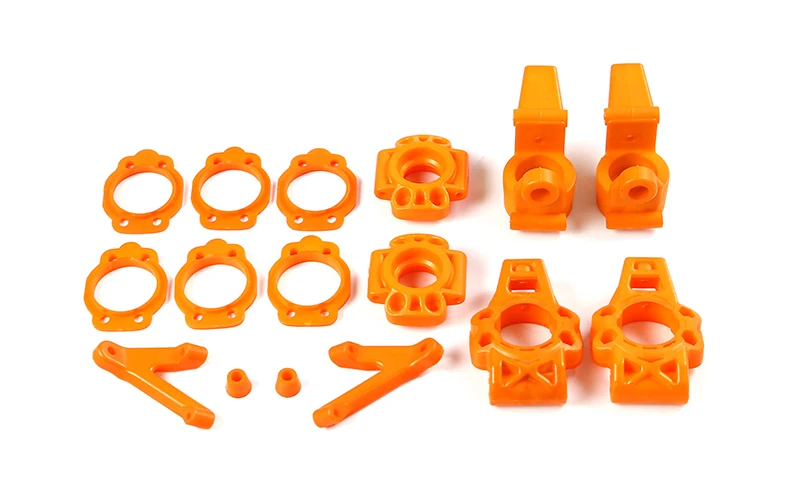 HPI 로반 바자 버기 트럭용 나일론 전방 및 후방 허브 및 심 키트, 바자 맥스 및 킹 모터용