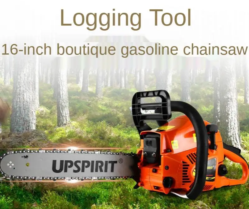 

Household 16-Inch Small Gasoline Saw High Power Chain Saw, Logging Chain Saw Garden Tool Chain Saw