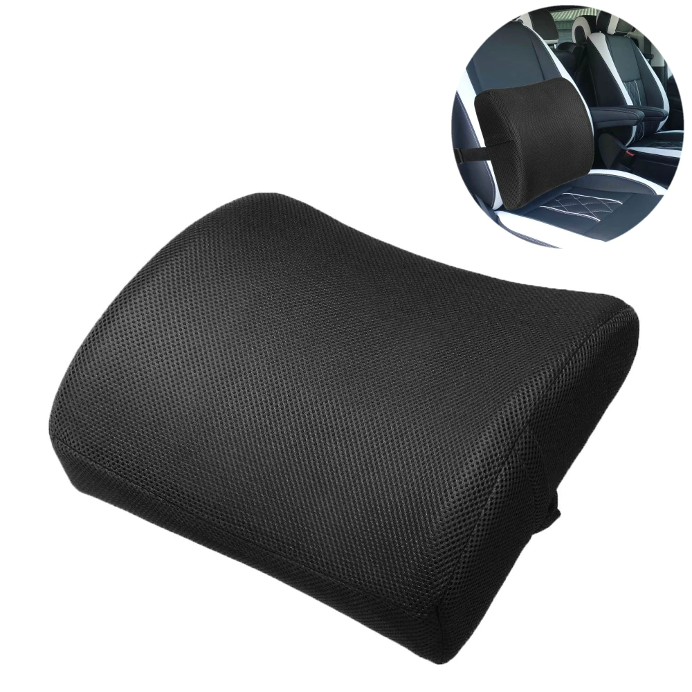 

Memory Foam Car Seat Waist Cushion Lumbar Support Back Massager Cushion Pillow