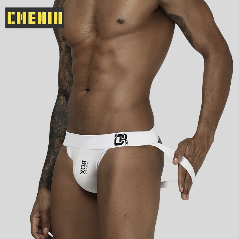 High Quality Cotton Sexy Gay Underwear Men Thong Men Jockstrap Men Lingerie G String Men Penis Pouch Gay Underwear Sexi OR213