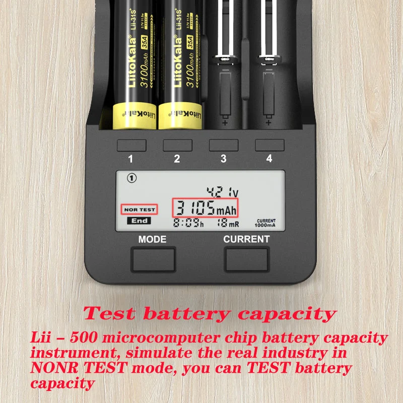 Liitokala Lii-500 Lii-500S 18650 battery charger 21700 26650 AA AAA for 18350 18500 16340 17500 25500 10440 lifepo4 pcb boards