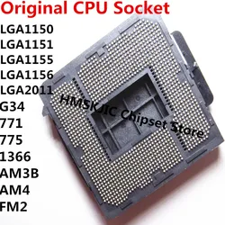 Carte mère à souder avec support de prise CPU BGA, carte mère, LGA 1150, 1151, 1155, 1156, 2011, 771, 775, AM3B, AM4, AM2, FM2, 18, Ik