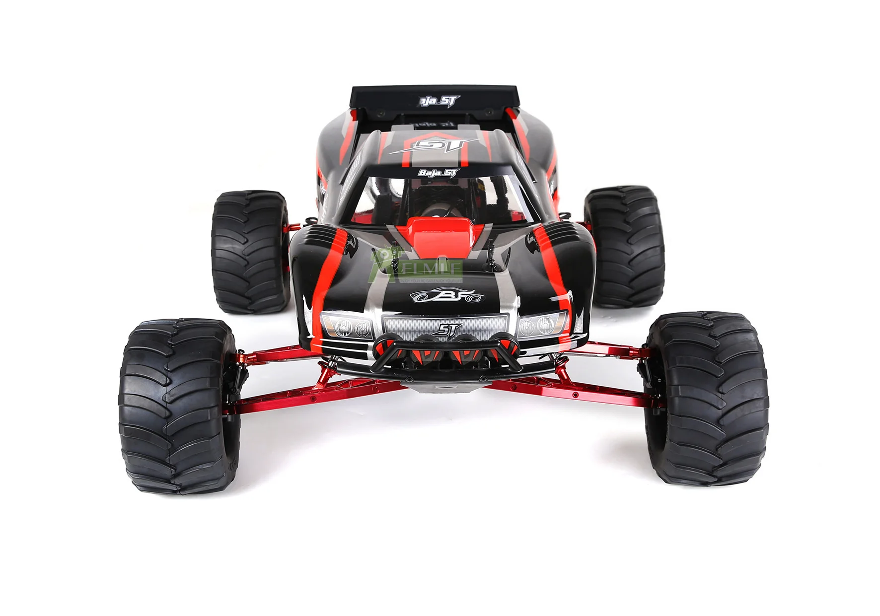 Carrinhos de controle remoto, 1/5, versão atualizada 2.4g, controle de rádio, brinquedo, buggy, 45cc, 2 tempos, 4 parafusos, motor à gasolina, rofun baja 5t-max