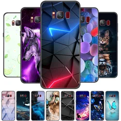 For Samsung Galaxy S8 Plus Case Silicone Cover Cute Soft TPU Case For Samsung Galaxy S8 S 8 Plus Bumper Phone Case S8Plus Coque