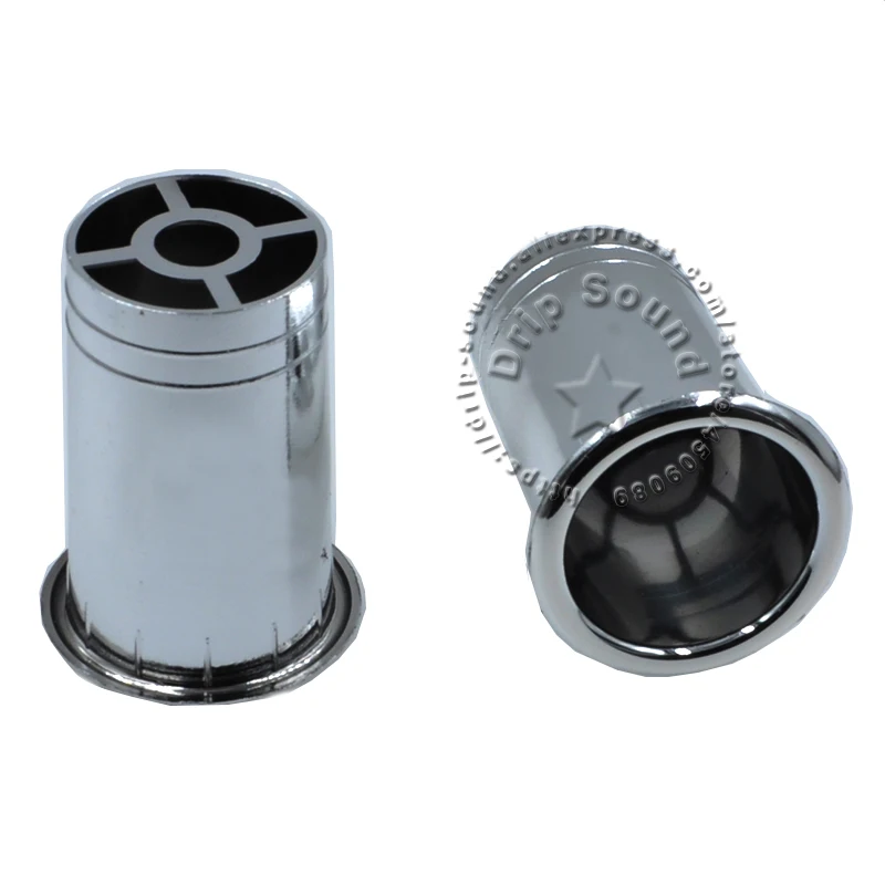 2 pçs alto-falante porta tubo baixo subwoofer estéreo tubo reflexo de áudio caixa de alto-falante ar ventilação 43x73mm