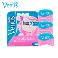 Original Epilator Women Shaving Blades Gillette Venus Spa Breeze Girls Shaving Replacement Blades Female Shaver Blades Pink 3pcs