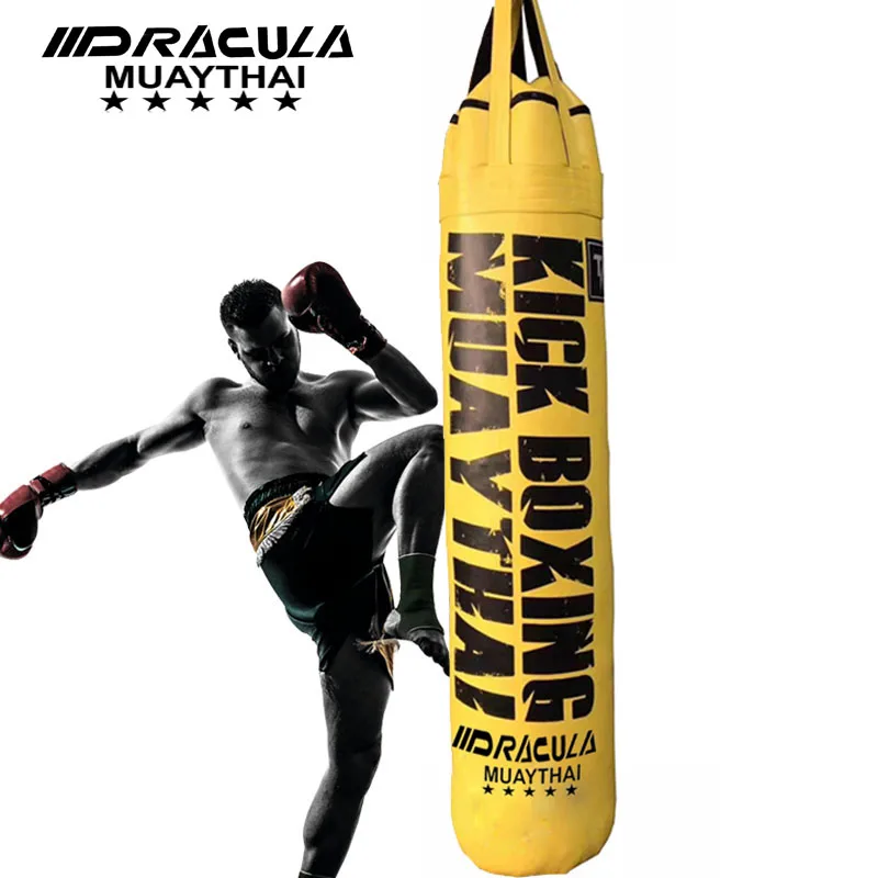 DRACULA Punching Bag 200*35cm Empty Core Adult Sport Sparring Boxing Gym Training Exercise Tool Boxing Sandbags