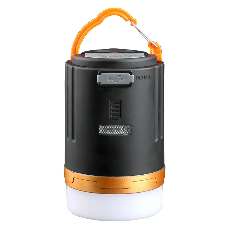 New Design Multifunctional Camping LED Light USB Rechargeable Outdoor Waterproof Lamp Portable Power Bank Lantern with Remote