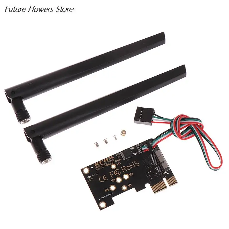 Pcie X1 Te BCM94360CS2 Wifi Module Draadloze Netwerkkaart Adapter Card Adapter