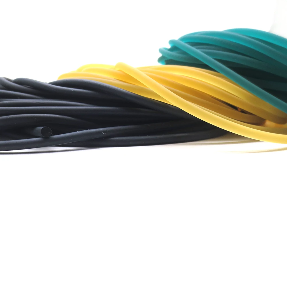 5-10M Rubber Rope Diameter 3mm Solid Elastic Fishing Rope Fishing Accessories Good Guality Rubber Line For Fishing