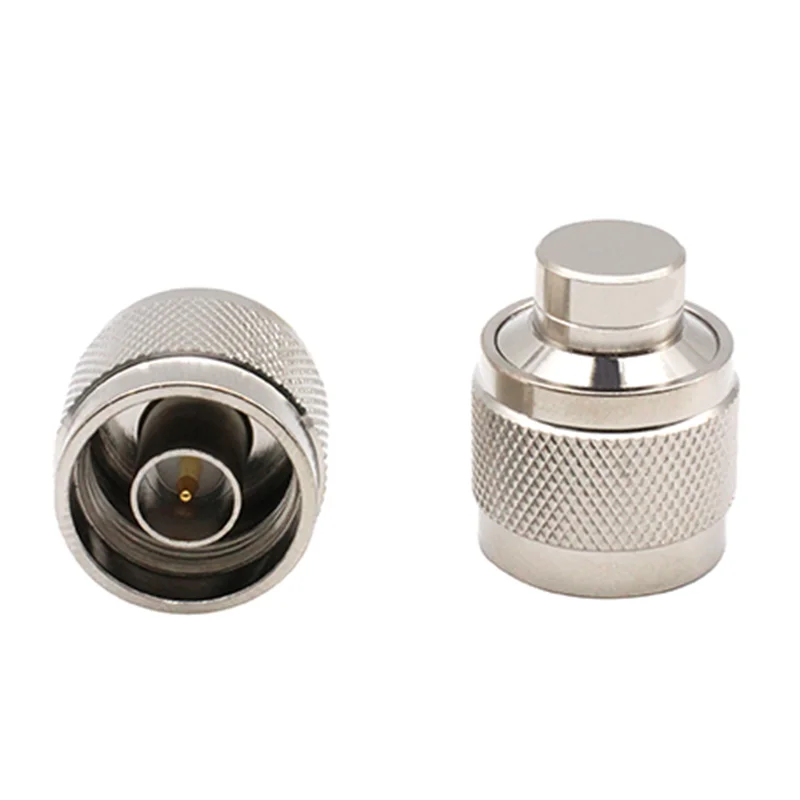 1 PCS n-type csatlakozó coaxial teherbírású Hozzávaló teherbírású 50 Ohm RF Félévi 2W doga teherbírású Dudli teherbírású 6GHZ, N-JR-6GHZ É dugasz É Apaállat dc-6ghz