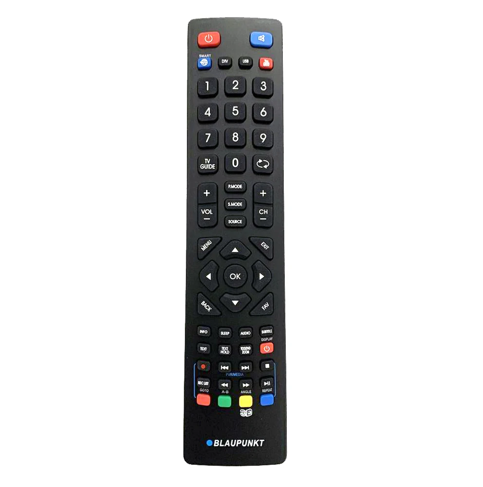 Nowy pilot do telewizora sterowania dla obsługi BLAUPUNKT LED Full HD telewizor z dostępem do kanałów 3D funkcja 50/238Z-GB-5B2-FGKUP BLA-42/188N