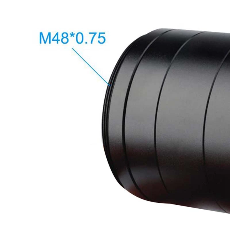 2 Inch M42 Extension Tube Kit 5/10/15/30Mm M42X0.75 on Both Sides for Astronomy Professional Telescope Astrophotography