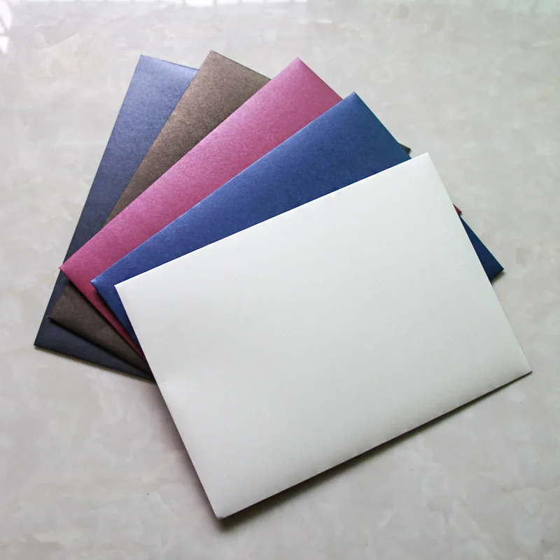 20Pcs/Lot A4 Size Envelope 5 Colors Kraft Paper Letter Envelope Big Size Vintage Envelope Stationery Document Envelopes