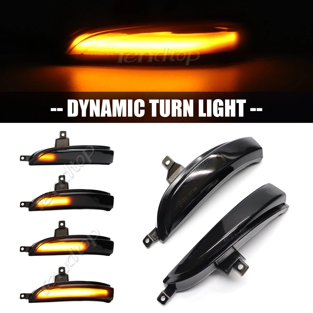 12V Turn Signal Lamp Side Mirror Indicator Sequential Light For Renault Koleos HY 2011 2012 2013 2014 2015 2016 2017 1st Gen