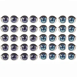 10Pairs Cute Butterfly Cartoon Eyes Stickers Toys Anime Figurine Doll Eyes Face Organ Paster DIY Plush Doll Eyes Accessories