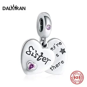Pandora Daughter Heart Shape Charm Beads Sterling Silver Daughter Heart Shape 925 Aliexpress