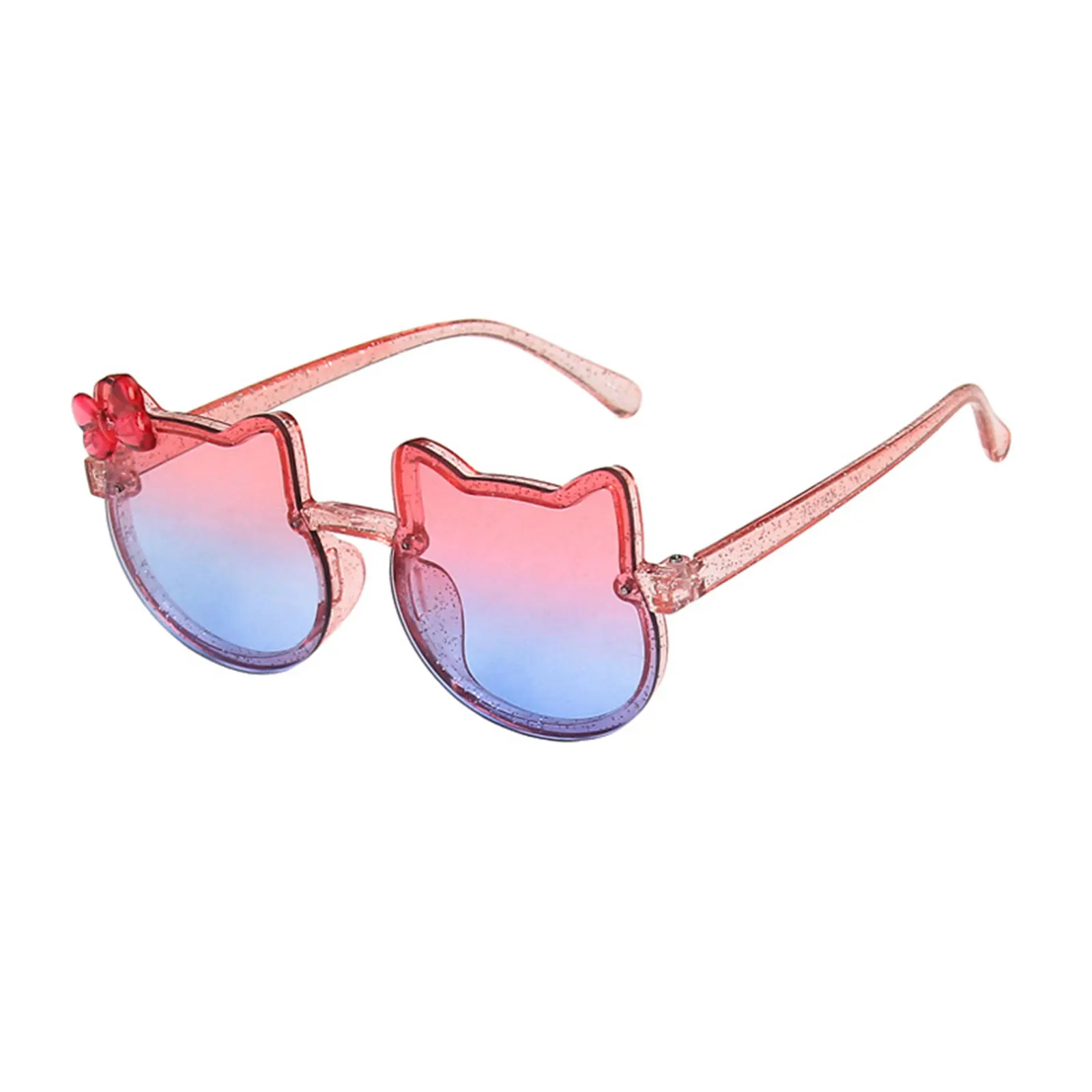 Kids UV400 Sunglasses Cute Cat Frame Outdoor Beach Sunglasses For Toddler Boys Girls 6 Colors