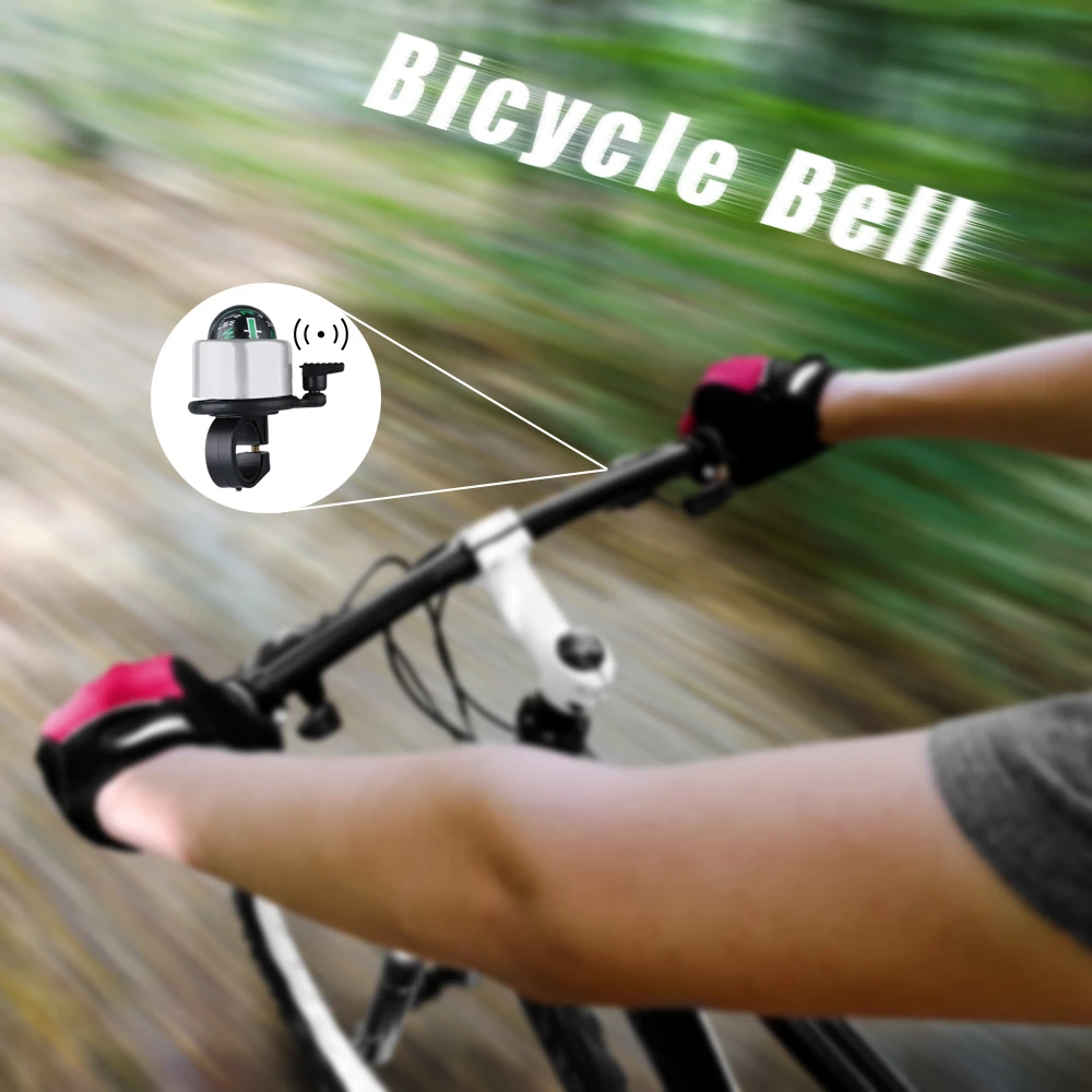 New Accessory Road Bike Ring Cycling Compass Bicycle Bell