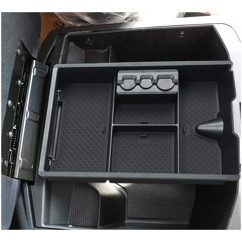 

for Dodge RAM 1500 2500 3500 2009~2018 Car Center Console Organizer Box Armrest Storage Tray with Coin Holder Glove Secondary