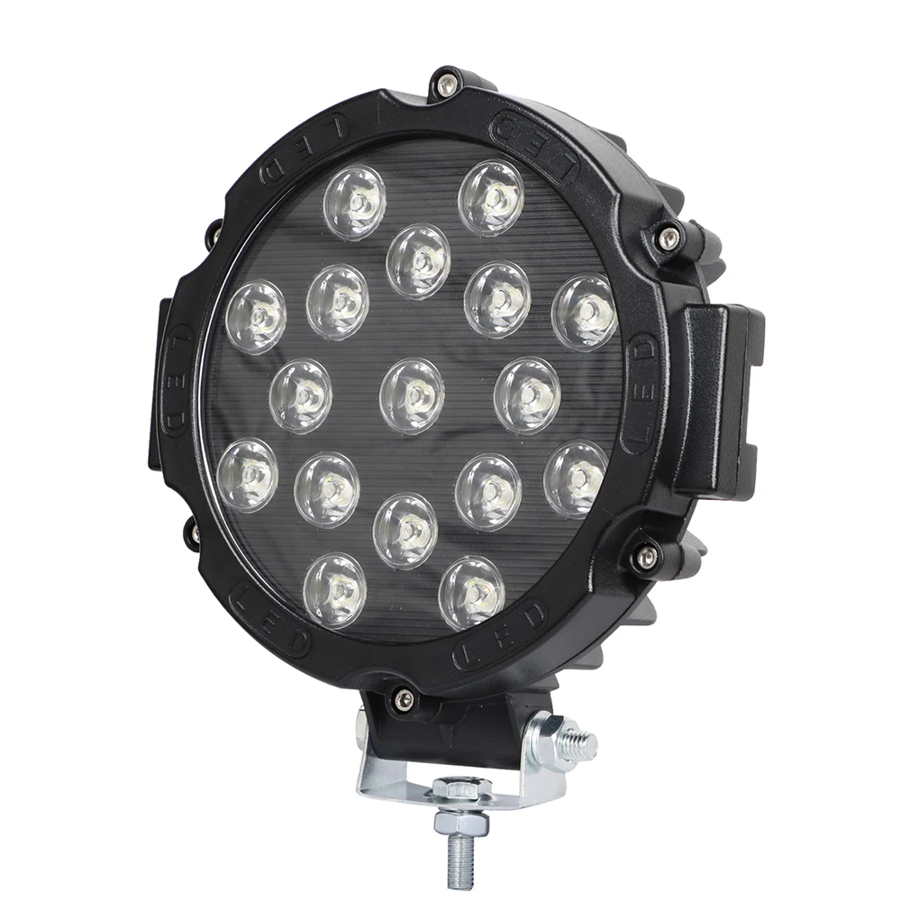 Automobile LED Spotlight 12v2v Super Bright High Power Off-road Lamp Retrofitting Auxiliary External Headlight