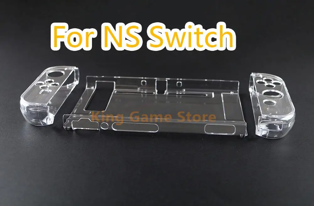 1set Plastic Transparent Clear Crystal Protective Case Cover For Nintend Switch NS NX Console Crystal Shell Cover