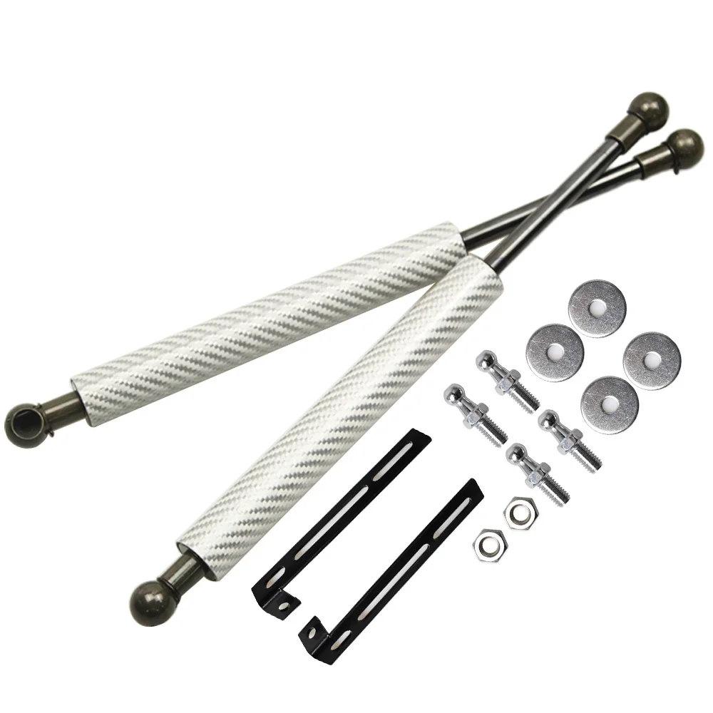 for Volkswagen VW Corrado 1988-1995 Front Hood Bonnet Modify Gas Struts Shock Carbon Fiber Spring Damper Lift Supports Absorber