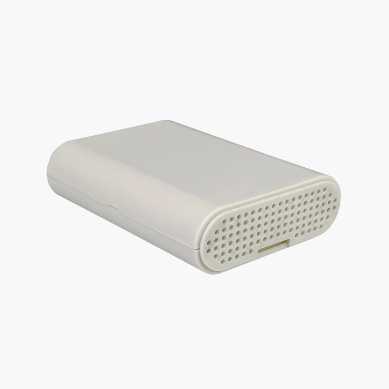 Raspberry Pi 3 Carcasa blanca Carcasa ABS para Raspberry Pi 3 Modelo B+/ 3 Modelo B/2 Modelo B
