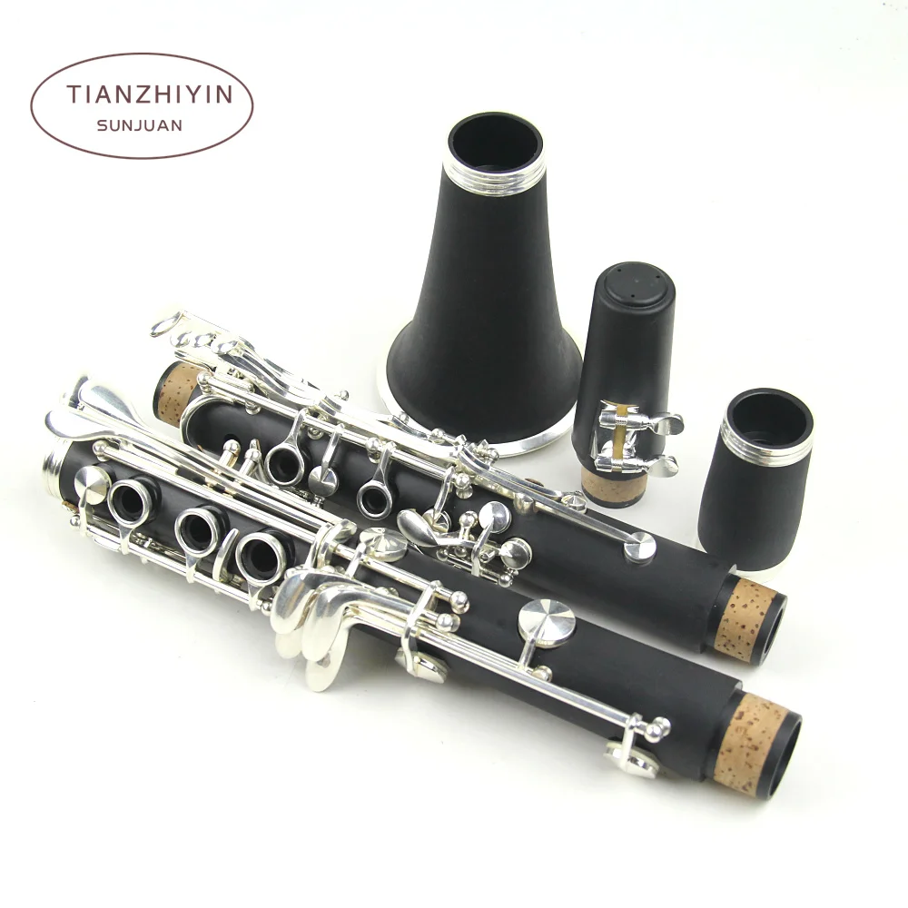 Clarinet 17 Key Falling Tune B /ABS pipe body material Clarinet