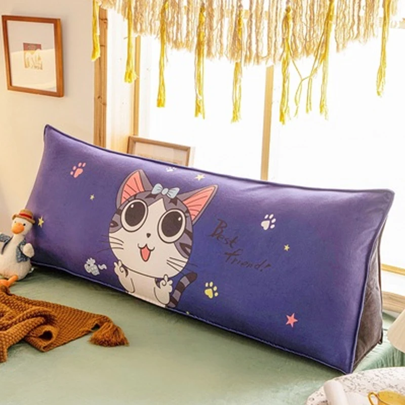 

Multifunction Long Pillow High-grade Luxury Cartoon Cute Bed Cushion Bed soft comfortable Modern simplicity Bed pillow For Sleep