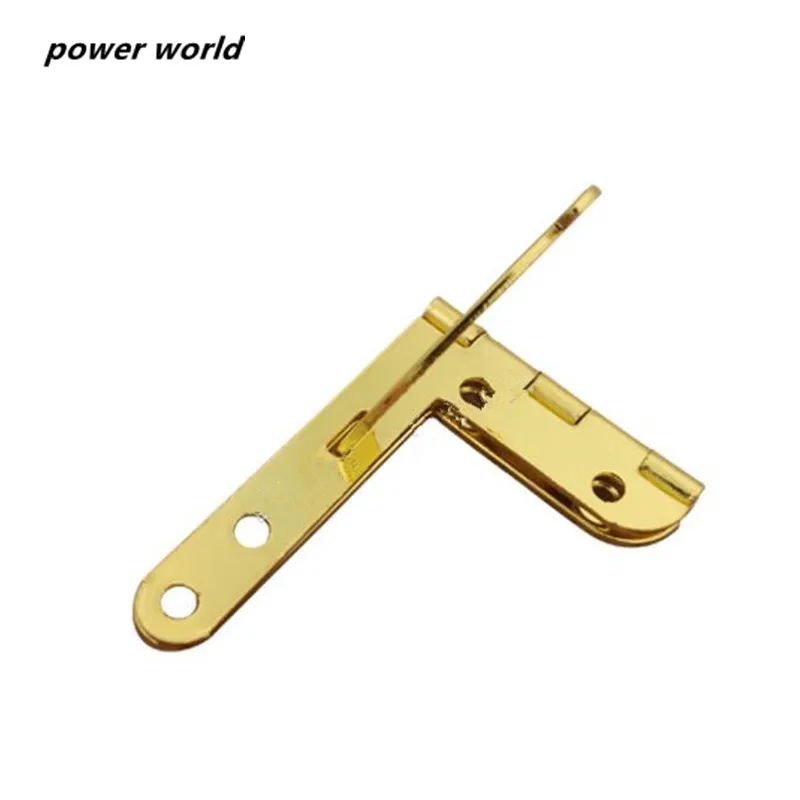 6pcs Aircraft hinge casket hinge Wood Box Built-in small hinge half cover support hardware accessories 31 x 43mm