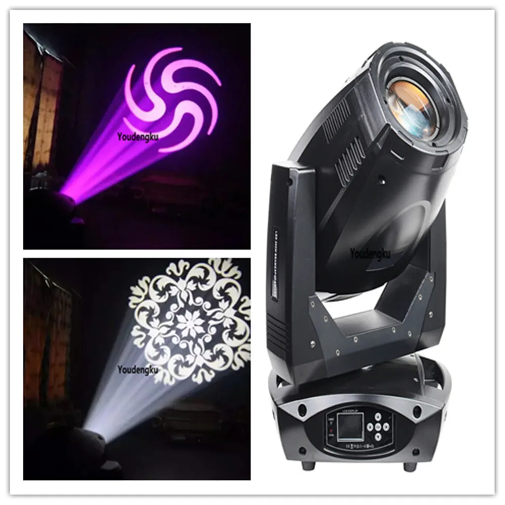 4pcs wedding decoration lights 300 watt moving head light led spot concert light dj 300W DMX Led Spot and beam Moving Head Light