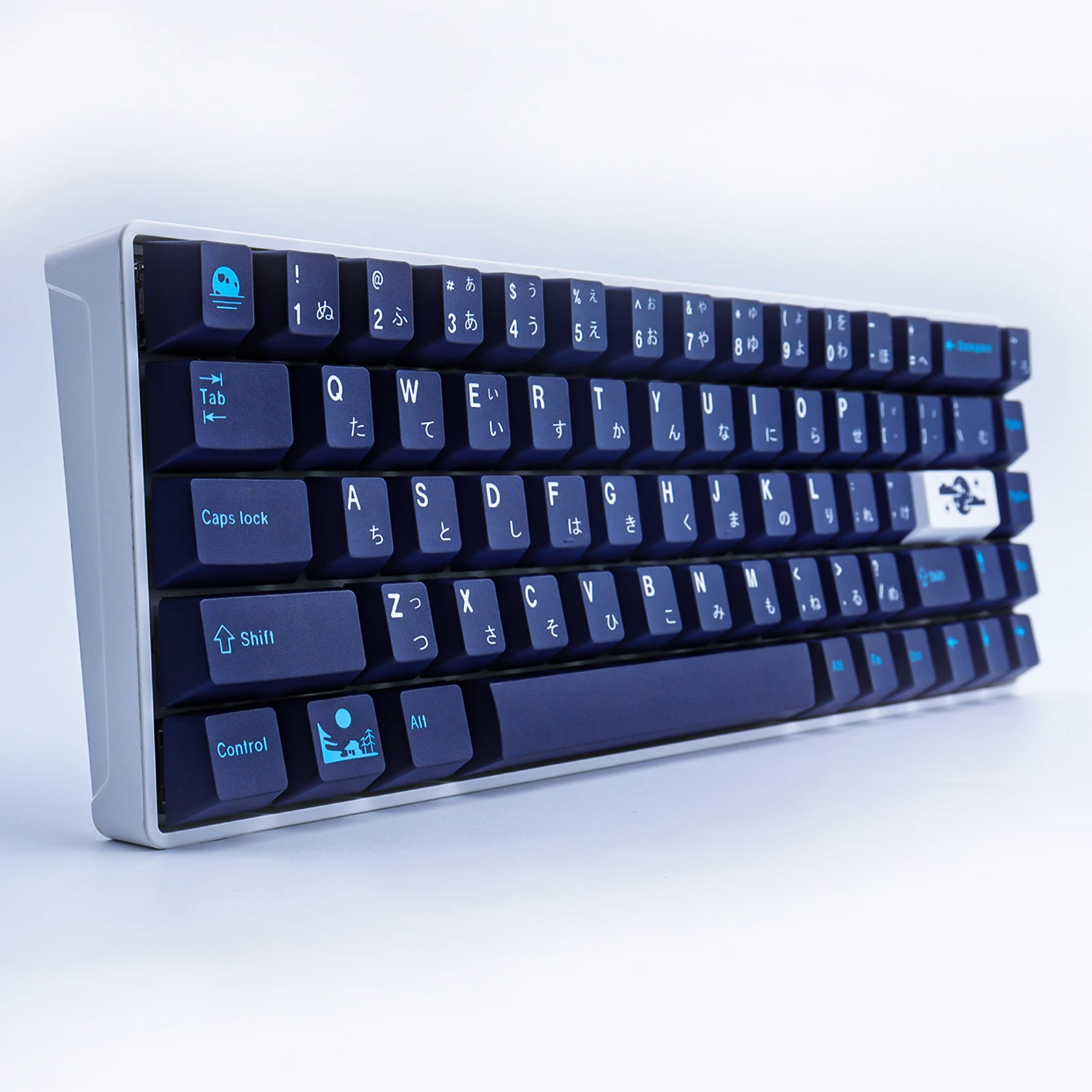 DCS Blue Moon PBT Keycap 129 klawiszy profil wiśniowy DYE-SUB spersonalizowane GMK Blue Hell klawisze do klawiatury mechanicznej