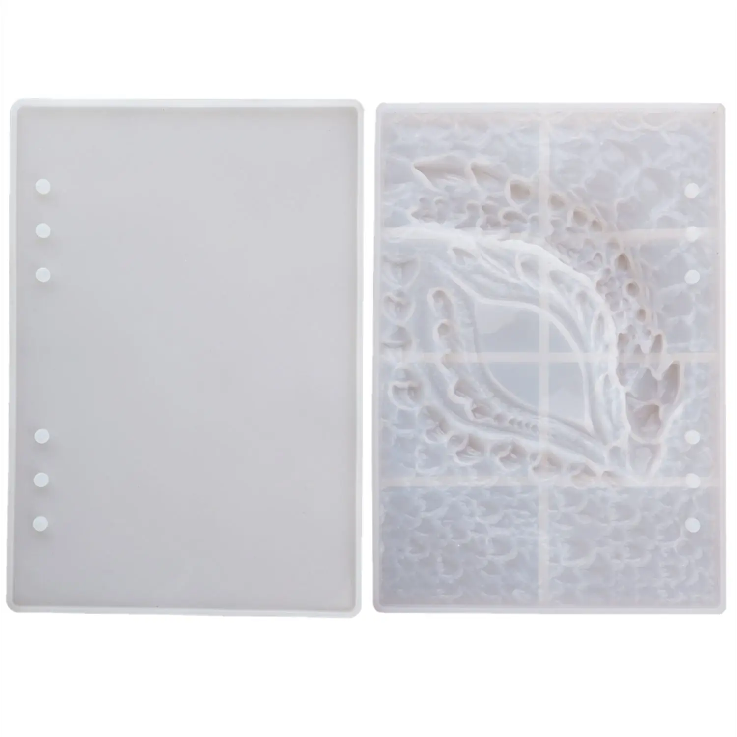 Dragon Silicone Mold, Dragon Eye Notebook Cover Epoxy Resin Casting Mold DIY Silicone Book for Shell