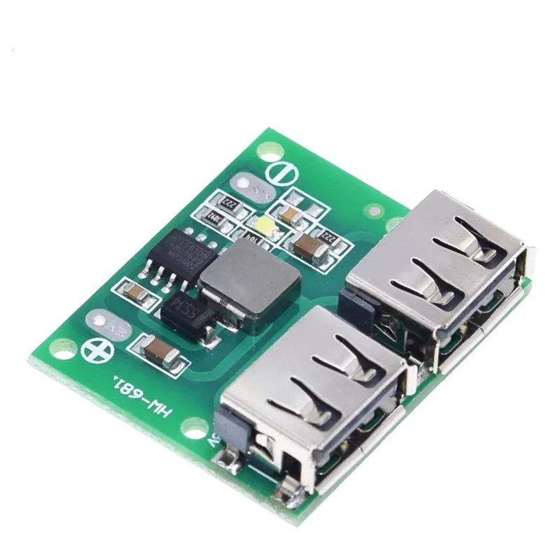 9V 12V 24V Naar 5V DC-DC Step Down Charger Power Module Amp Dual Usb Output Buck voltage Board 3A Auto Opladen Regulator 6-26V