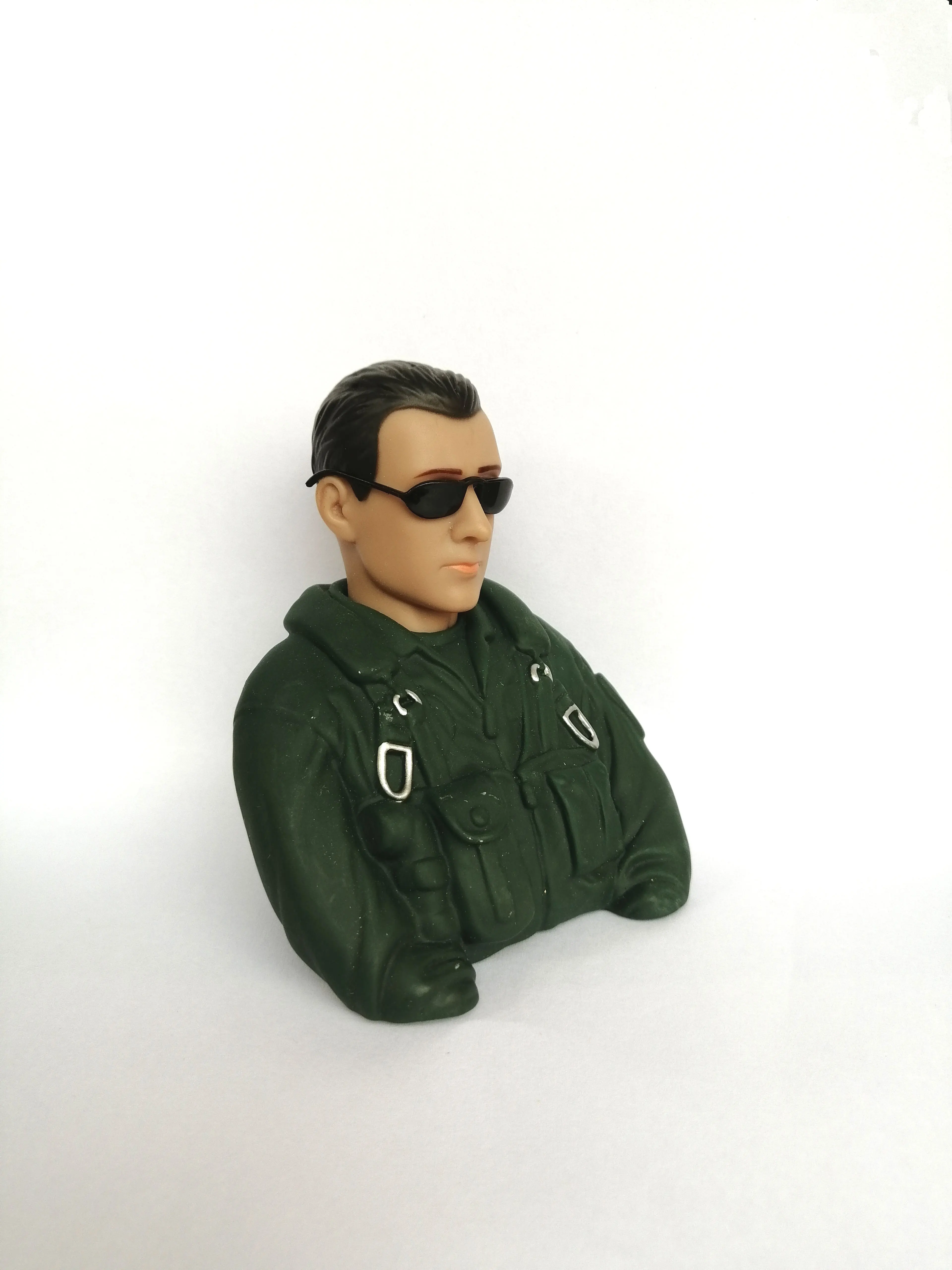 Model aircraft pilot  1/6 Jet pilots with With glasses  1/6 Scale RC Airplane Pilot Figure Model