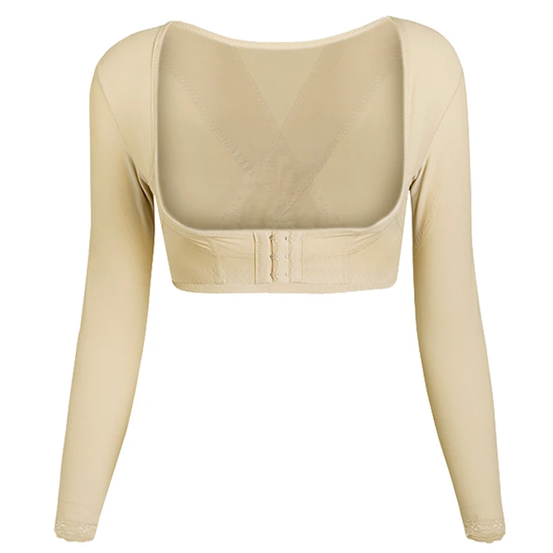 

Women Push Up Shapewear Tops Slimming Straps Arm Shapers Body Modeling Strap Corset Shirt Posture Corrector Underwear