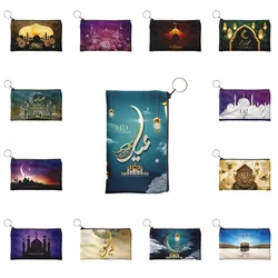 Eid Mubarak New 1Pcs Women Funny Coin Purse Fashion Lady Kids Girls Wallet Cute Small Canvas Bag With A Zipper For Gifts