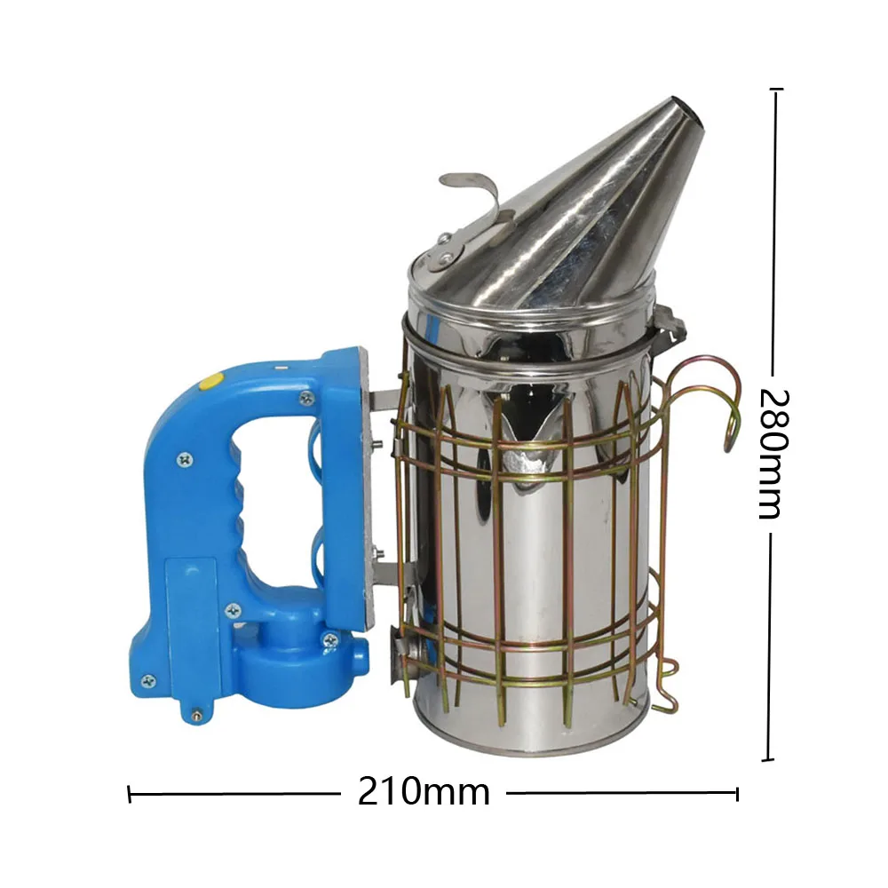 Hot Sale Stainless Steel Electric Bee Smoke Transmitter Kit Electric Beekeeping Tool Apiculture Beekeep Tools Bee Smoker