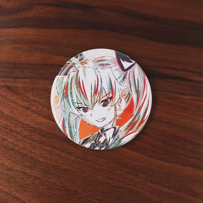 PANZER Anime GUP Alice Shimada Nishi Kinuyo Кулара Kurara Orange Pekoe Metal Badge Pins