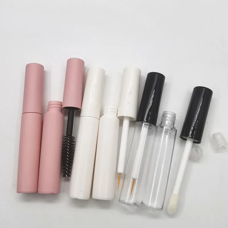 

Wholesale 5ml Empty Lipgloss Bottles Mascara Tubes Eyelash Containers Eyeliner Tube Eyelash Growth Liquid Tubes More Color Tubes