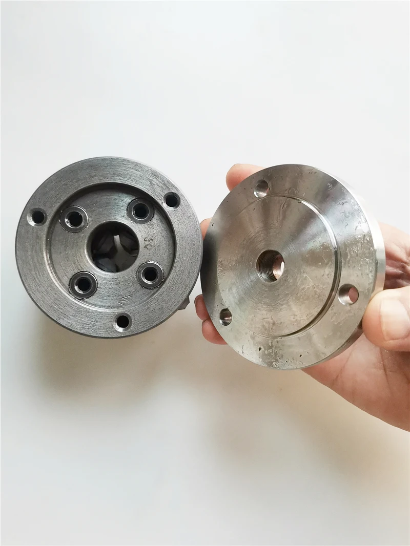 Brida de conexión de Portabrocas de 80mm, M14x1, adecuado para K72-80, Mini Portabrocas de torno CNC, piezas de banco, máquina de bricolaje