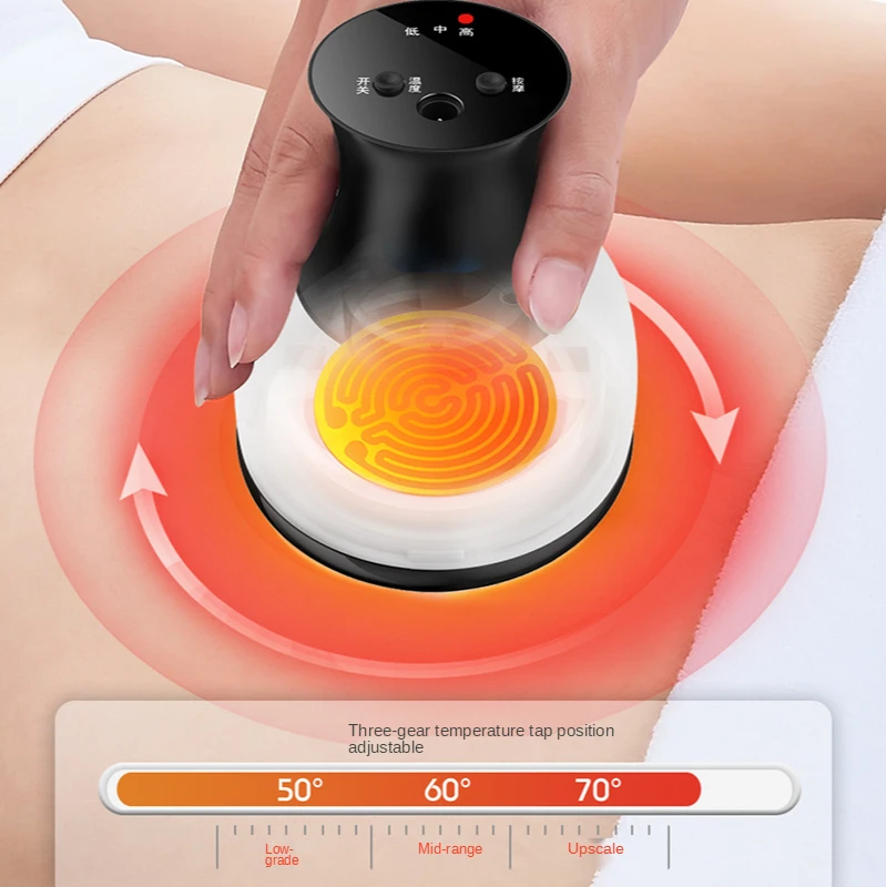 Cy Chest Massage Instrument Breast Enlargement to Prevent Breast Sagging and Dredge Breast Hot Compress Vibration