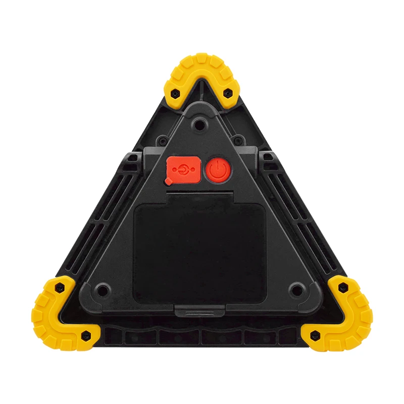 Portable Flashing Light on Hand Triangle Warning Sign Triangle Car LED Work Light Road Safety Emergency Breakdown Alarm Lamp